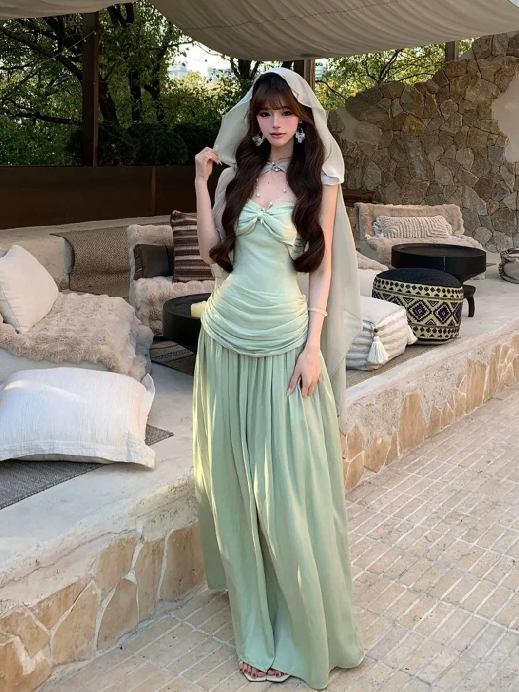 Sage Seraphina Maxi Dress