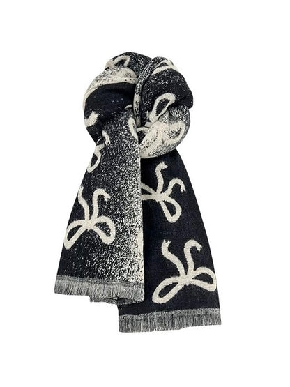 Jennie Bow Knot Gradient Scarf