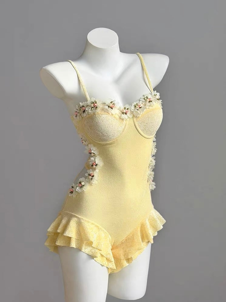 Daisy Bloom One-Piece Swimsuit