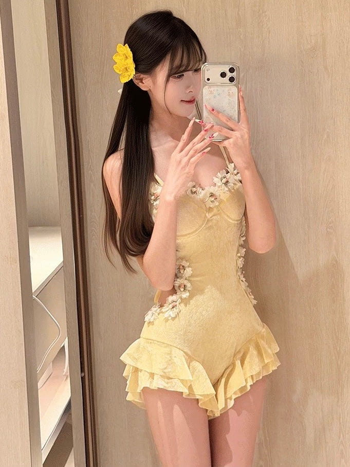 Daisy Bloom One-Piece Swimsuit