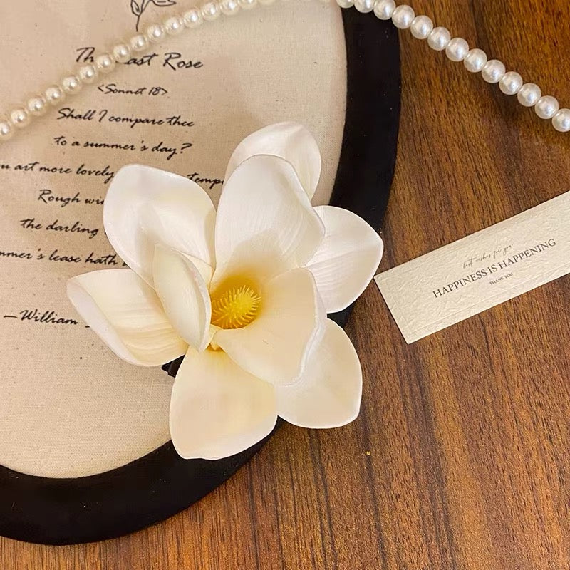 Magnolia Bloom Hair Clip