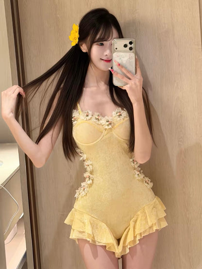 Daisy Bloom One-Piece Swimsuit