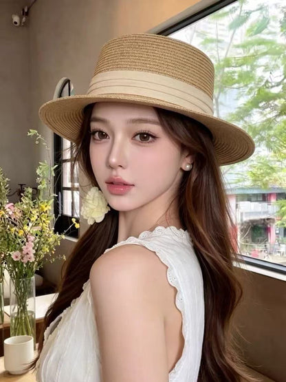 Riviera Wide Brim Straw Hat