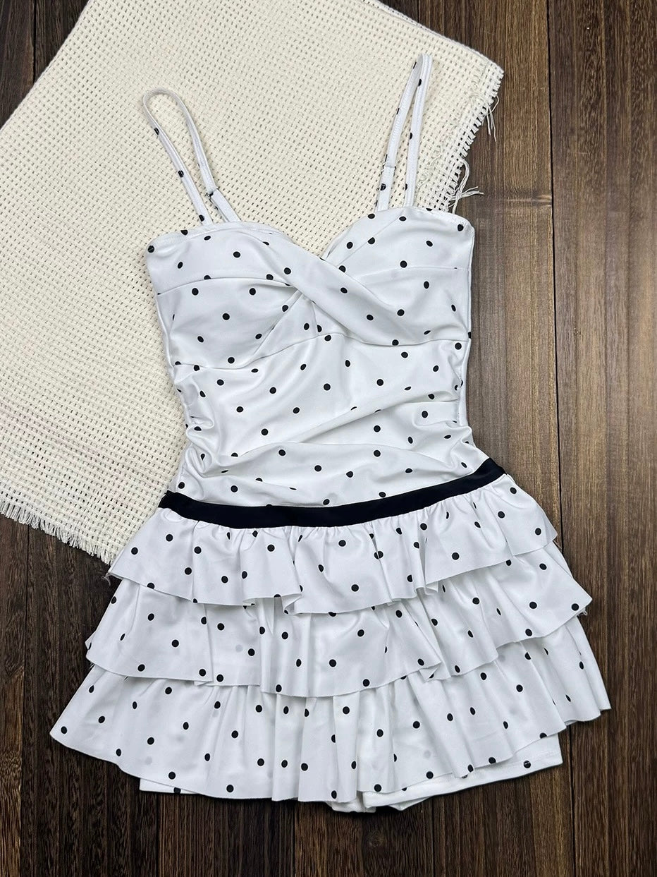 Monette Polka Dot One-Piece Swimsuit