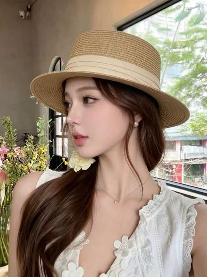 Riviera Wide Brim Straw Hat