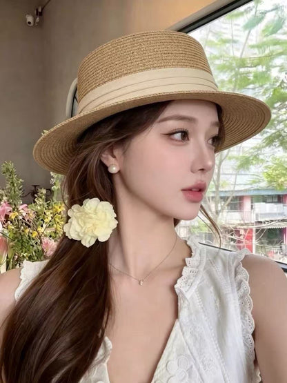 Riviera Wide Brim Straw Hat