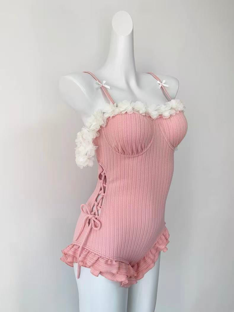 Peach Blush One-Piece Swimsuit