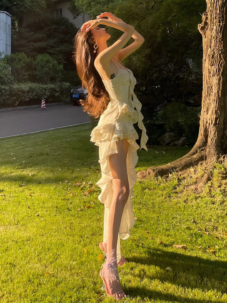 Charlotte Maxi Dress With Ruffles