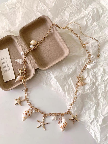Seashell Charm Waist Chain