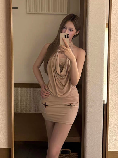 Khaki Fever Mini Dress