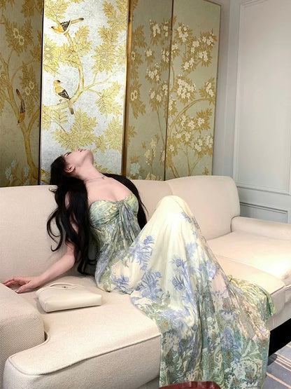 Wisteria Dream Maxi Dress