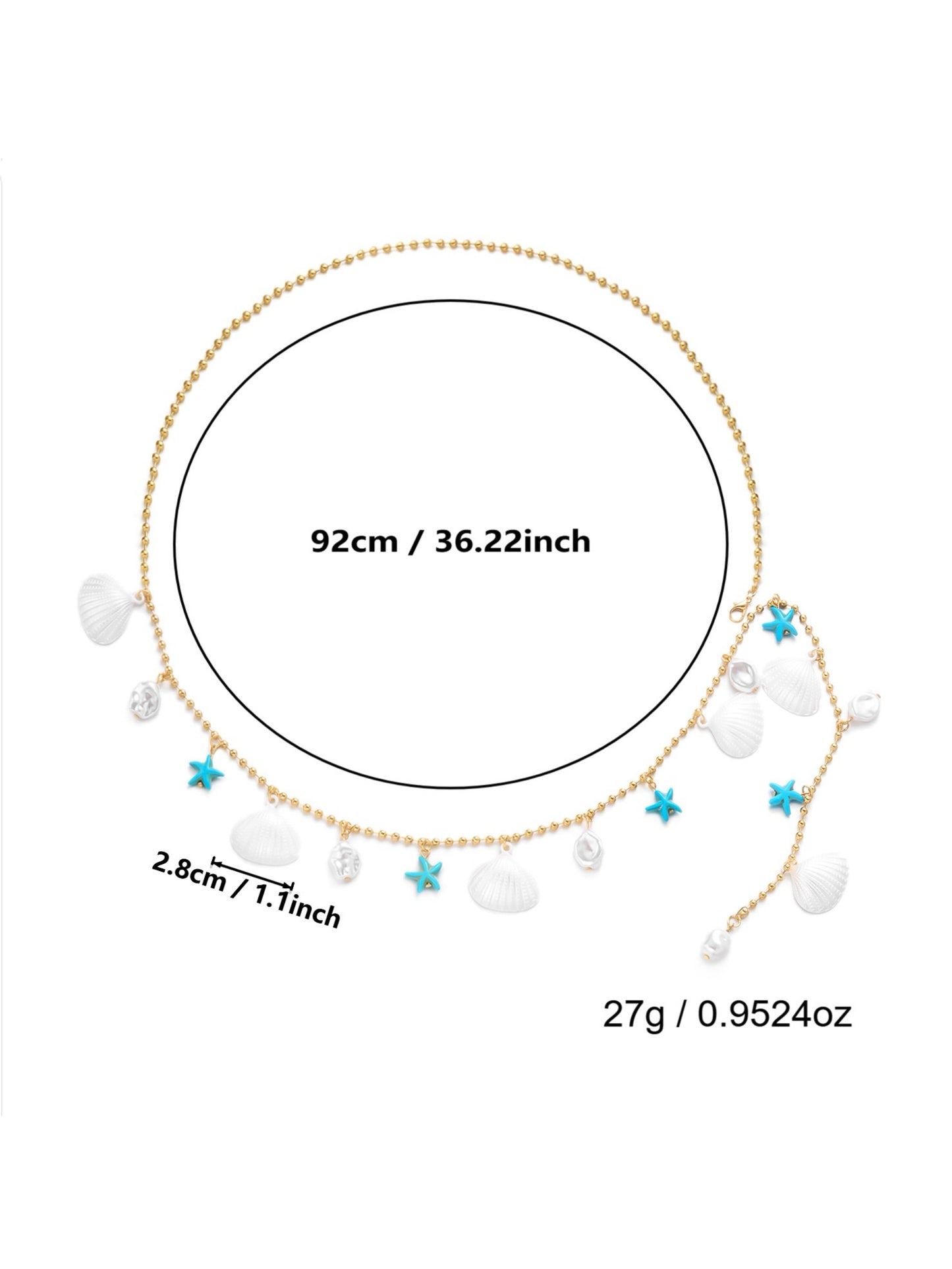 Starfish Cove Waist Chain