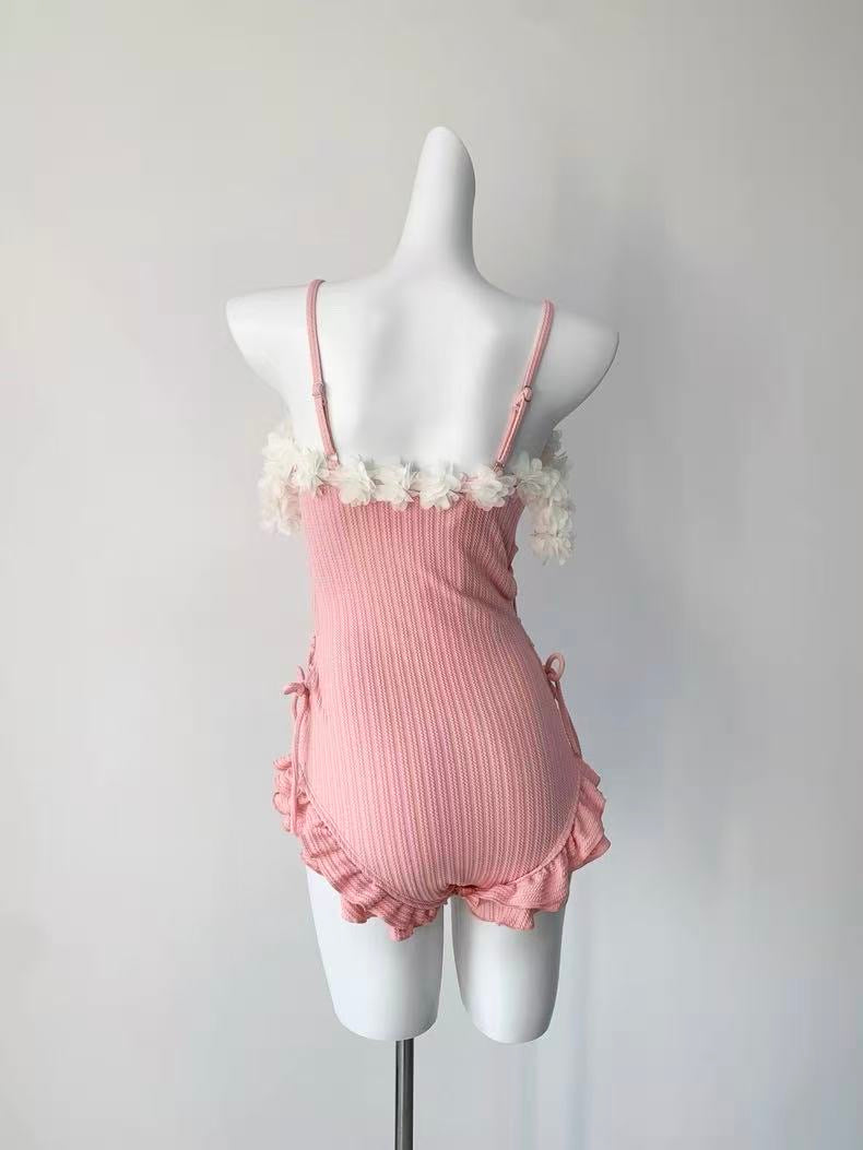 Peach Blush One-Piece Swimsuit