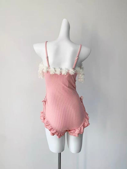 Peach Blush One-Piece Swimsuit