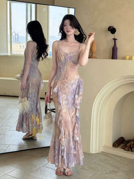 Lavender Mirage Maxi Dress