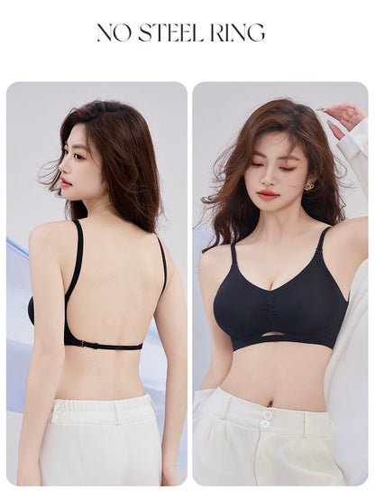 Ultra Padded Low Back Bra - Black