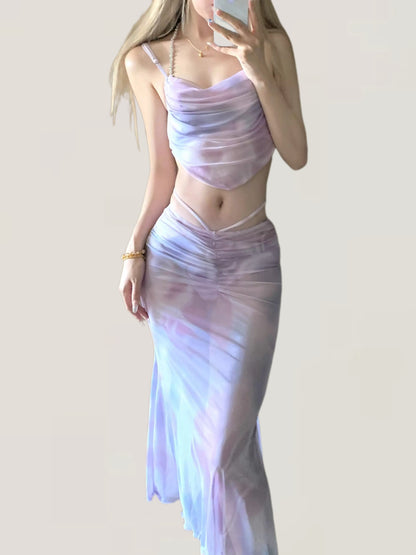 LIMITED💜Lavender Aura 3-Piece Bikini Set