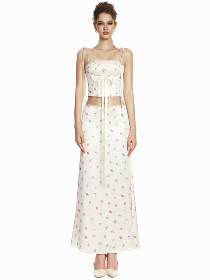 Moulin Rose Sahara Flower Top & Maxi Skirt Set