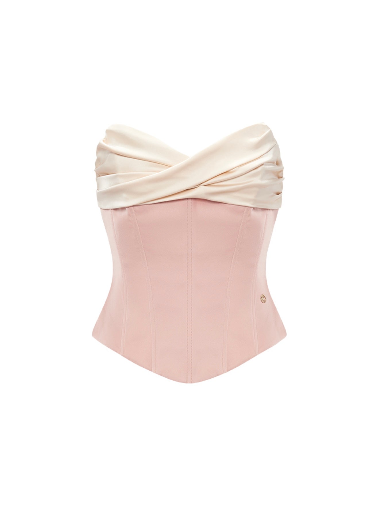 Mermaid Satin Corset Top + Skirt Two-Piece Set